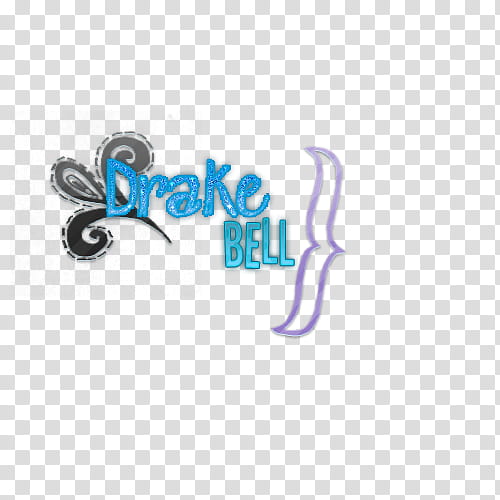 Drake Bell Texto  transparent background PNG clipart