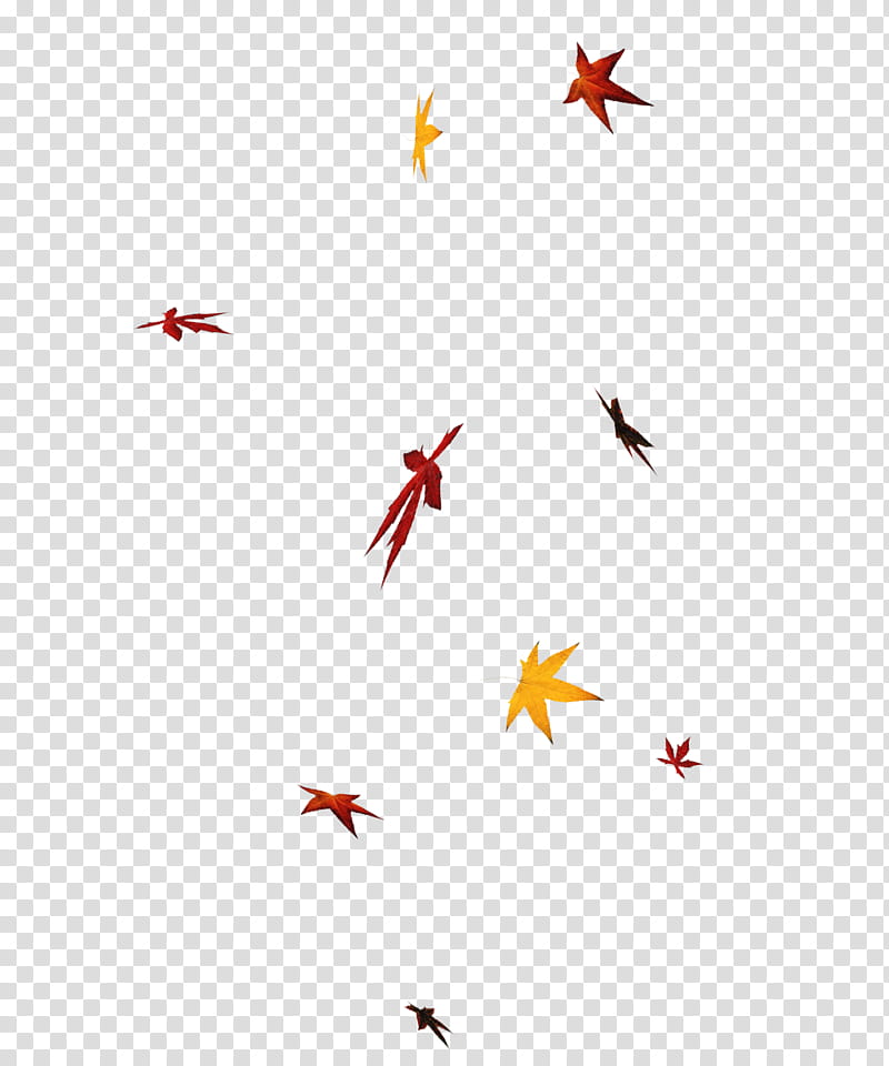 Falling Leaves s, white and red leaves transparent background PNG clipart