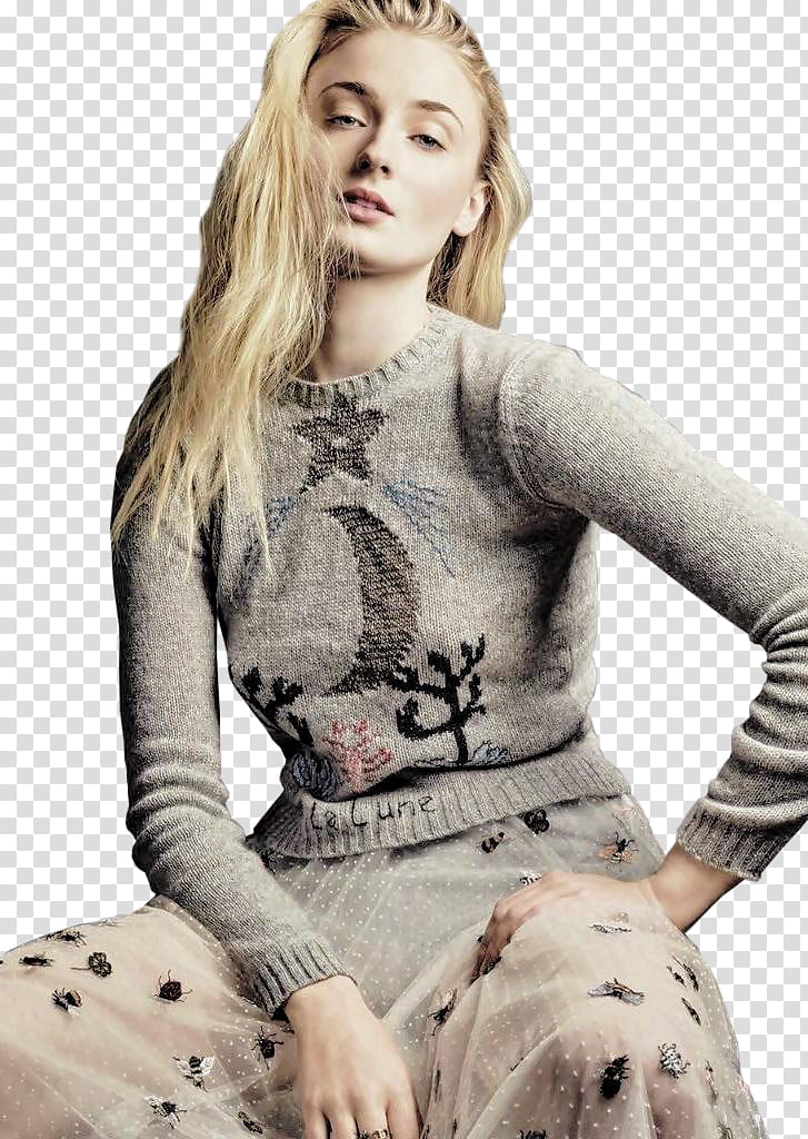 Sophie Turner, Session  transparent background PNG clipart