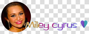 Texto de miley cyrus transparent background PNG clipart thumbnail