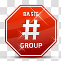 Deviant Art Member Badges, red Basic Group logo transparent background PNG clipart