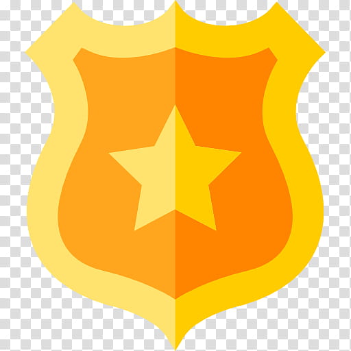 Police, Police Officer, Badge, Security, Law, Politiskilt, Yellow, Orange transparent background PNG clipart