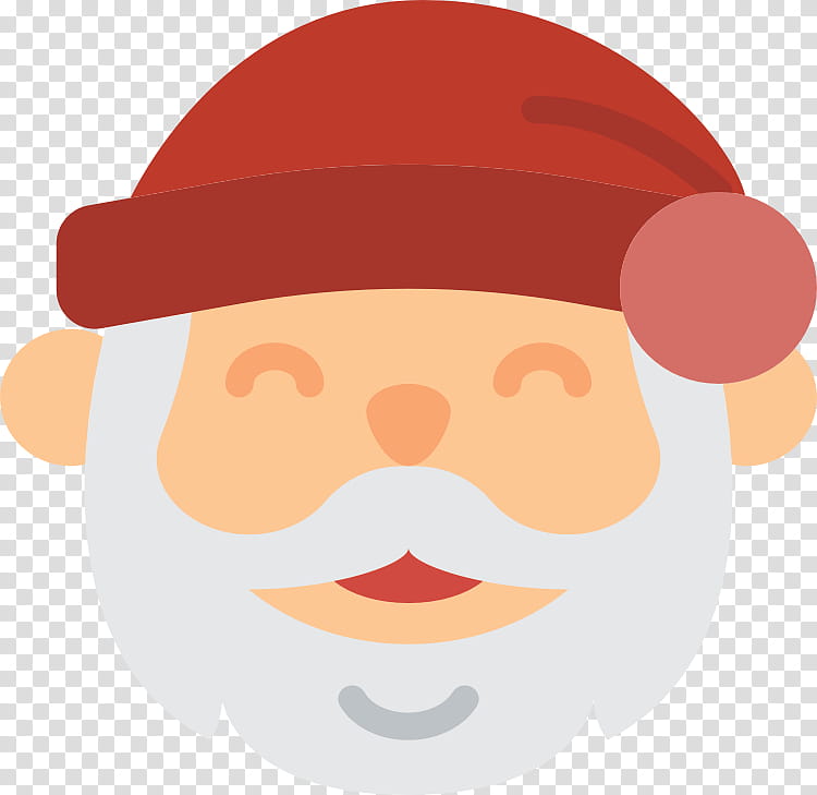 Christmas Hat Drawing, Santa Claus, Christmas Day, Face, Nose, Facial Expression, Orange, Smile transparent background PNG clipart