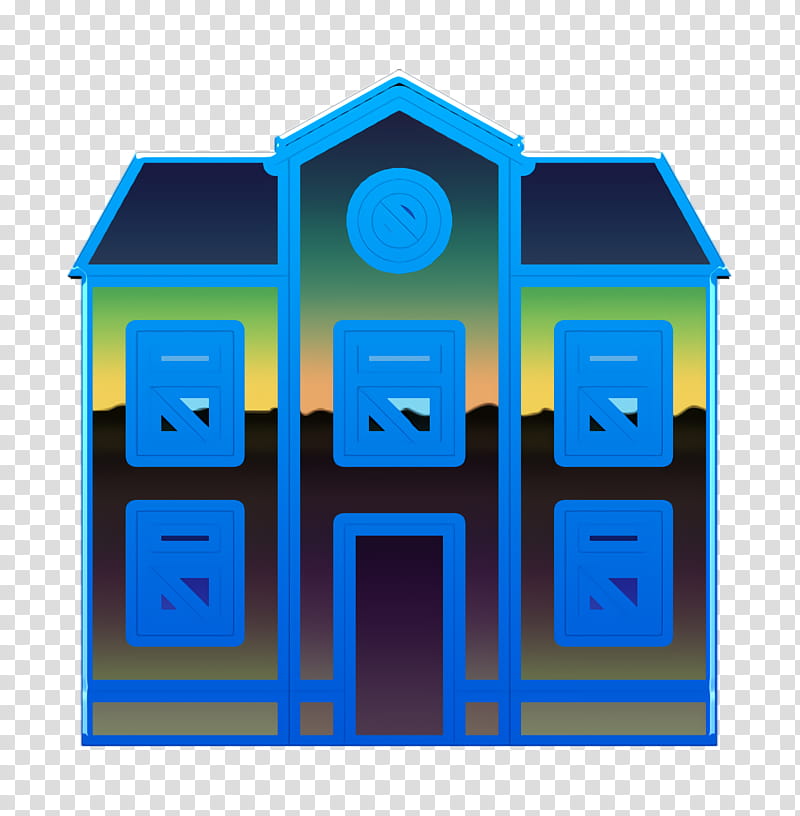 House icon City Element icon, Facade transparent background PNG clipart