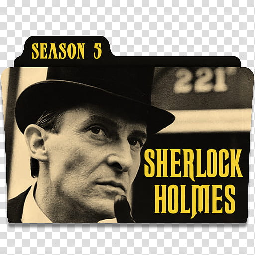 The Adventures of Sherlock Holmes Folder Icon , Sherlock Holmes, Season  transparent background PNG clipart
