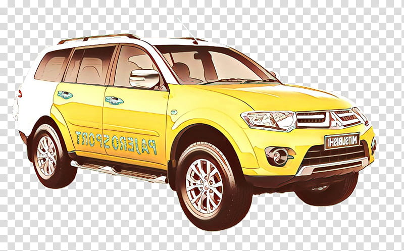 Luxury, Cartoon, Mini Sport Utility Vehicle, Offroad Vehicle, Bumper, Motor Vehicle, Mitsubishi, Automotive Design transparent background PNG clipart