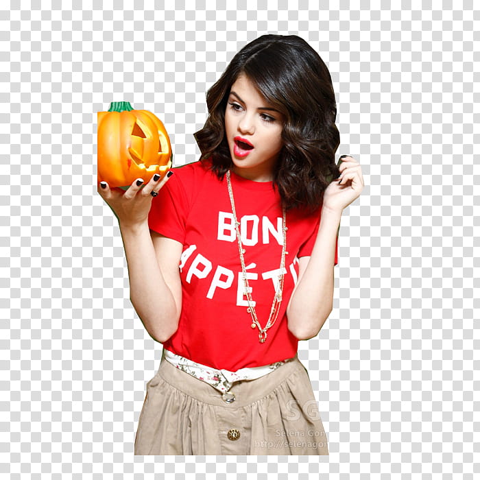 Selena Gomez Hallowen transparent background PNG clipart