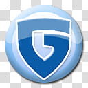 Powder Blue, blue letter G icon transparent background PNG clipart