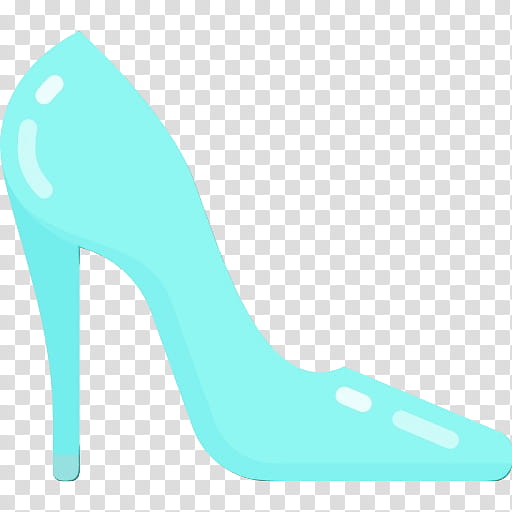 Highheeled Shoe Footwear, Line, Walking, Turquoise, Aqua, High Heels, Blue, Teal transparent background PNG clipart