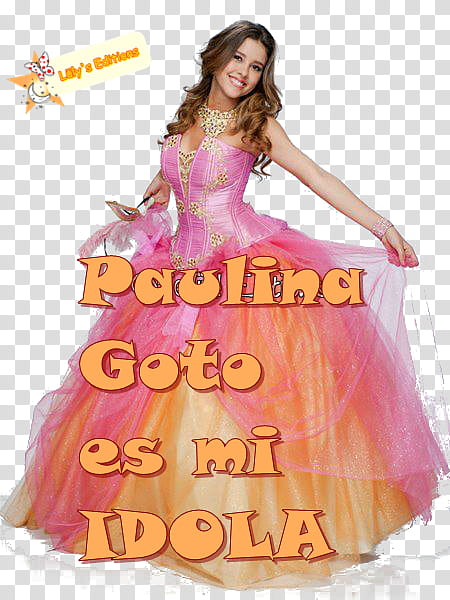 Frase de Paulina Goto transparent background PNG clipart