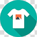 Flatjoy Circle Icons, Tshirt, white and and orange T-shirt logo transparent background PNG clipart