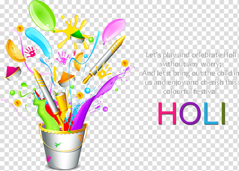 Flowers, Holi, Festival, India, Happiness, Wish, Message, Holiday transparent background PNG clipart