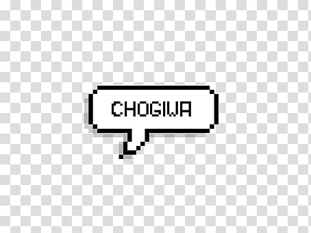SPEECH BUBBLE, white chat bubble with chogiwa text transparent background PNG clipart