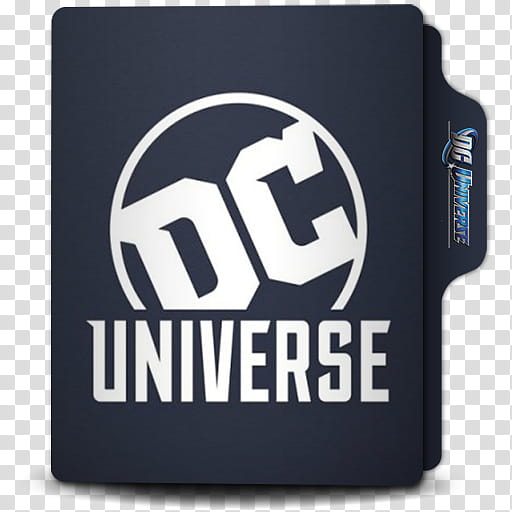 DC Universe Folder Icon, DC Universe V transparent background PNG clipart