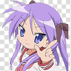 Lucky Star, Kagami icon transparent background PNG clipart