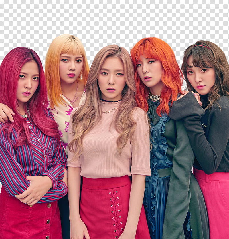 Red Velvet The Celebrity P, Red Velvet transparent background PNG clipart