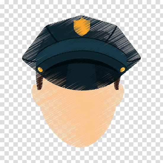 Police, Police Officer, Clothing, Cap, Orange, Yellow, Headgear, Hat transparent background PNG clipart