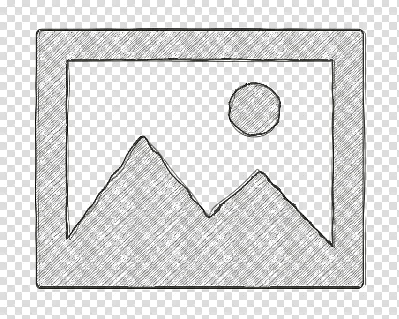 Frame landscape icon Windows Phone UI icon nature icon, Icon, Envelope, Line Art, Paper Product, Square transparent background PNG clipart