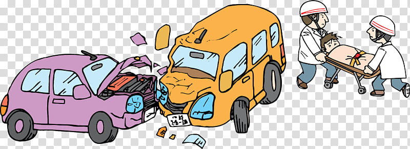 Cartoon School Bus, Traffic Collision, Vehicle, Crash Test, Crash Test Dummy, Accident, Transport, Cartoon transparent background PNG clipart