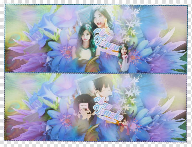 [//] Scrapbook Chou Tzuyu, Tamako transparent background PNG clipart