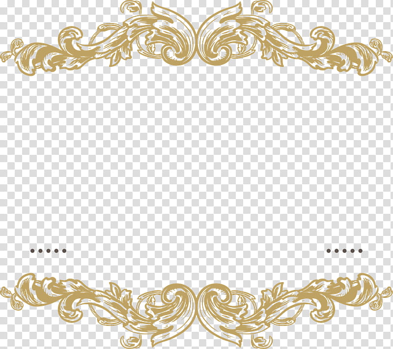 Gold Decorative, Calligraphy, Ornament, Baroque, Banco De ns, Text, Body Jewelry, Jewellery transparent background PNG clipart