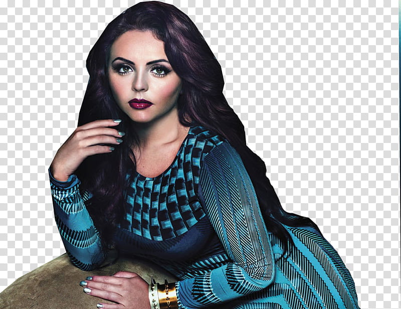 Little Mix, blue dress woman transparent background PNG clipart