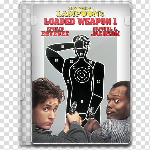 Movie Icon , Loaded Weapon , National Lampoon's Loaded Weapon  DVD case transparent background PNG clipart