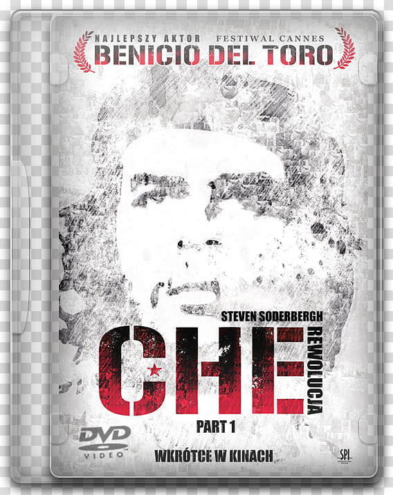 DVD movies icon, che part copy, Che Part  DVD case transparent background PNG clipart