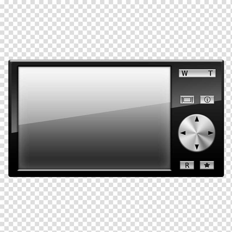 debLURR Digital Camera, black point and shoot camera screenshot transparent background PNG clipart