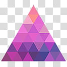 purple pyramid logo transparent background PNG clipart