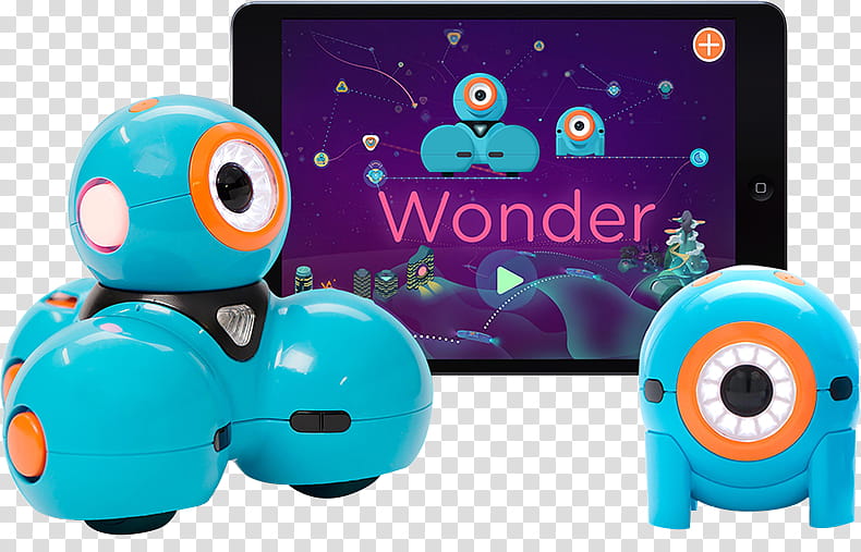 Educational, Wonder Workshop, Robot, Robotics, Wonder Workshop Dash Dot Robot Wonder Pack, Toy, Educational Robotics, Blue transparent background PNG clipart