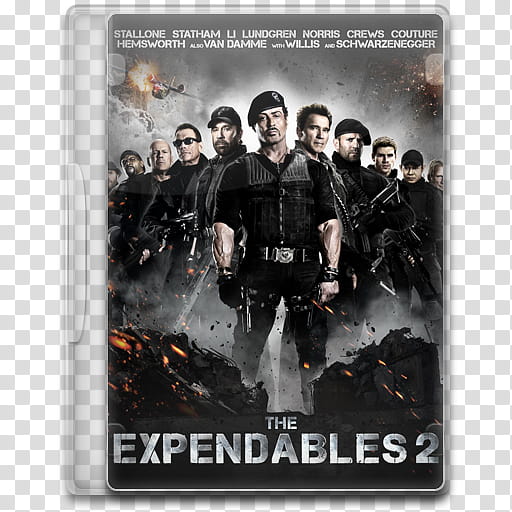Movie Icon Mega , The Expendables  transparent background PNG clipart