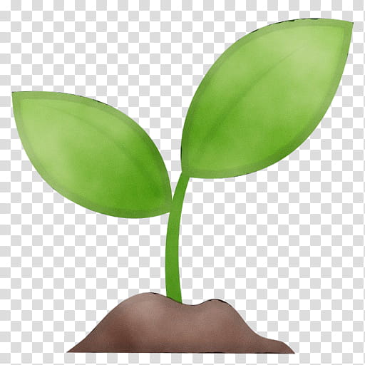 Green Leaf Logo, Emoji, Seedling, Flower, Plant, Plant Stem transparent background PNG clipart