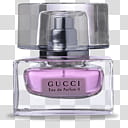 HermOso de muebles, purple Gucci glass perfume spray bottle transparent background PNG clipart