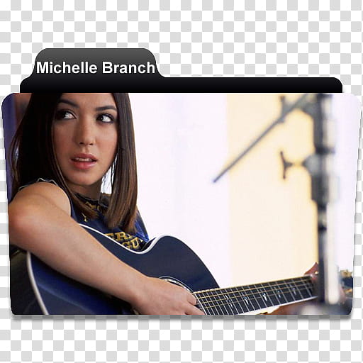 Music Big , Michelle Branch playing guitar transparent background PNG clipart