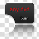 BRK Black Dock Icons Update, anydvd transparent background PNG clipart