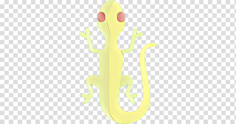 gecko yellow lizard reptile true salamanders and newts, Cartoon, Animal Figure, Scaled Reptile transparent background PNG clipart