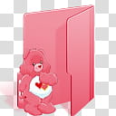 Care Bears V, Care Bears folder icon transparent background PNG clipart