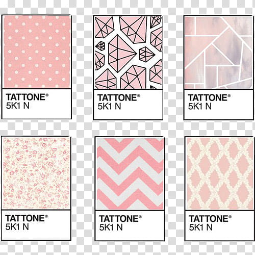 Pantone s, pink Tattone illustrations transparent background PNG clipart