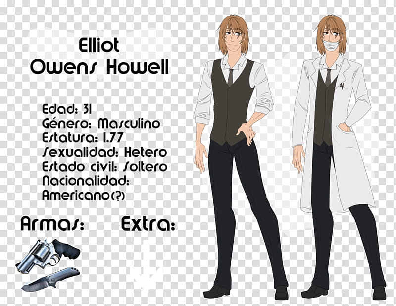 Ficha .:Elliot Owens Howell:. {Killer} transparent background PNG clipart