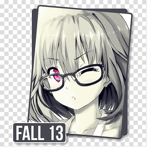 Anime Icon , Fall  F, Fall  anime folder icon transparent background PNG clipart