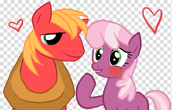 709px x 454px - Cheerilee and Big Mac love love, two pony cartoon characters transparent  background PNG clipart | HiClipart