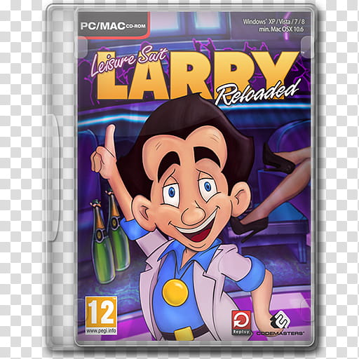 Game Icons , Leisure Suit Larry Reloaded transparent background PNG clipart