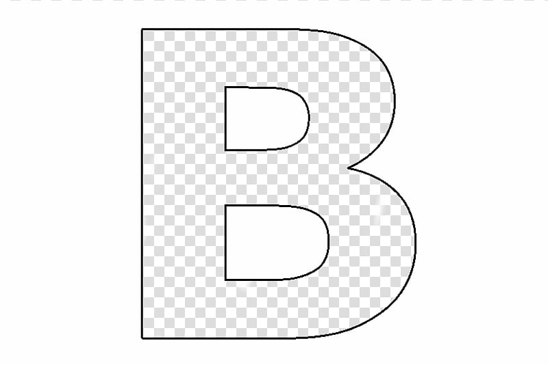 letter B illustration transparent background PNG clipart