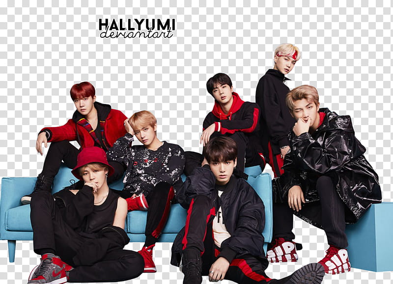 BTS Face Yourself, Hallyumi band group transparent background PNG clipart