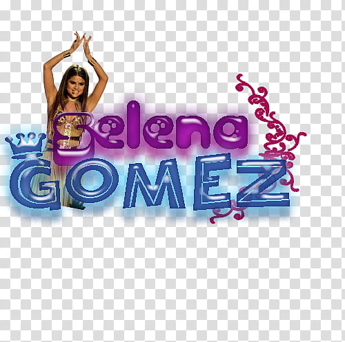 textos Selena Gomez transparent background PNG clipart