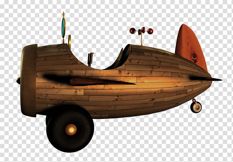 Airplane, Aircraft, Steampunk, Flight, Biplane, Airship, Triplane, Wood transparent background PNG clipart