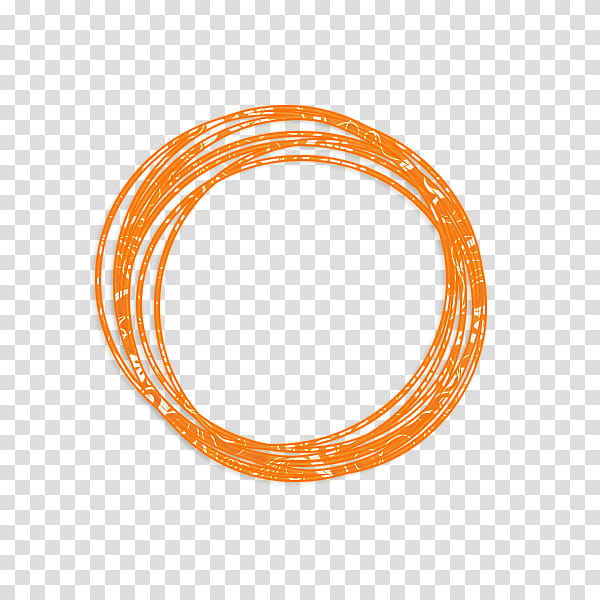 circulos, orange rings art transparent background PNG clipart