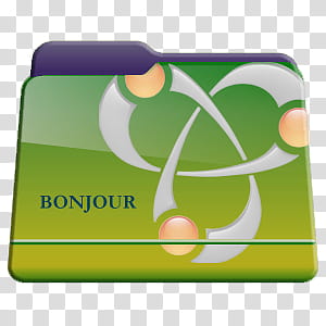 Program Files Folders Icon Pac, Bonjour Folder, Bonjour card transparent background PNG clipart