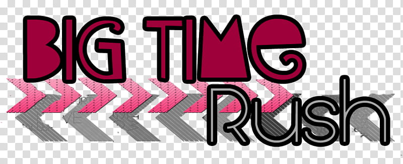 Texto Big Time Rush transparent background PNG clipart